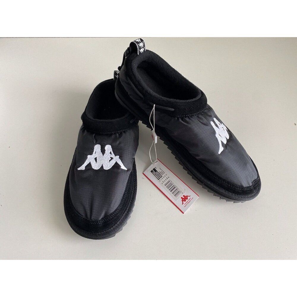 KAPPA Authentic MULE 3 Slip On Sandals Black White Unisex Men’s Sz 11 NEW